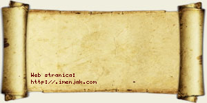 Jagoda Perunac vizit kartica